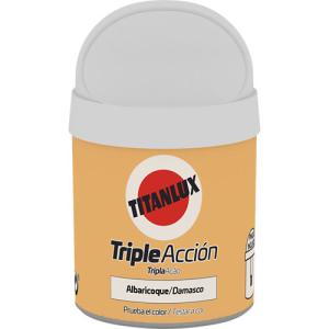 Tester de pintura triple acción titanlux mate 75ml albarico…