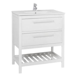 Mueble de baño con lavabo amazonia blanco 60x45 cm