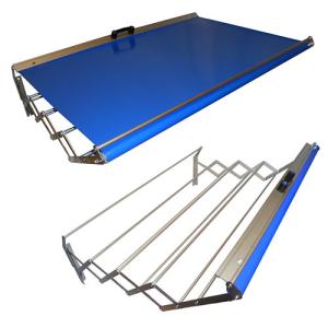 Tendedero barras extensible para pared de aluminio de 120x2…