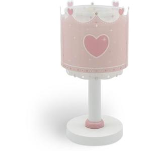 Lámpara de mesa sin fuente de luz litte queen rosa