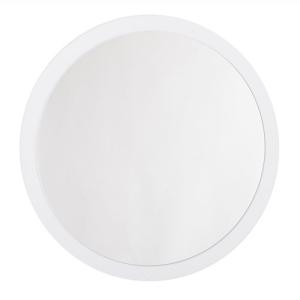 Espejo de baño sphere blanco 80 x 80 cm