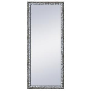 Espejo enmarcado rectangular jackson xxl plata 172 x 72 cm