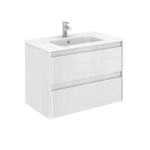 Mueble de baño con lavabo alfa blanco 80x45 cm
