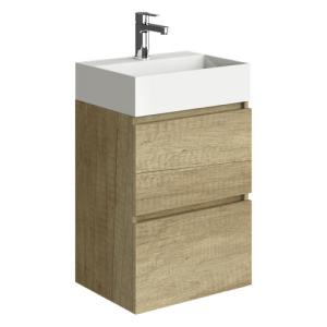 Mueble de baño con lavabo espacio m olmo 45x35 cm