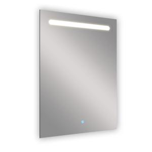 Espejo de baño con luz led push 60 x 80 cm