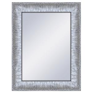 Espejo enmarcado rectangular marilyn plata plata 70 x 90 cm