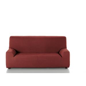 Funda sofá elástica enzo rojo 3 plazas