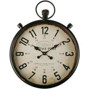 Reloj de pared redondo marrón quo de 44 cm