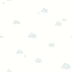 Papel pintado aspecto texturizado infantil 7006-1 nubes ver…