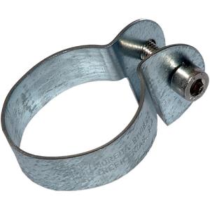 Abrazadera acero galvanizado gris para tubos de mm máximo