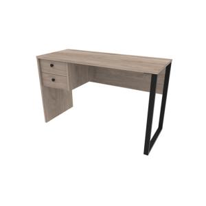Mesa escritorio square roble claro 120x50x75 cm