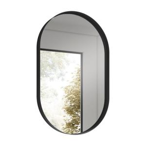 Espejo de baño loira negro 50 x 80 cm