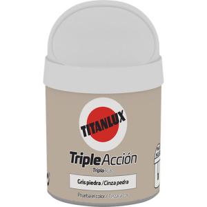 Tester de pintura triple acción titanlux mate 75ml gris pie…