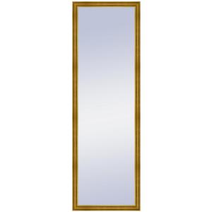Espejo enmarcado rectangular lisa oro dorado 148 x 48 cm