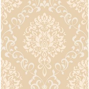 Papel pintado vinílico damasco 5013 beige