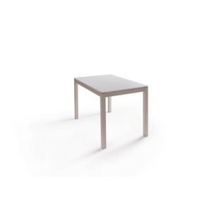 Mesa extensible de madera betty de 110 a 180 cm gris