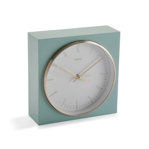 Reloj de sobremesa aguamarina 16,5x16,5 cm