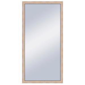 Espejo enmarcado rectangular shadi taco roble 178 x 78 cm