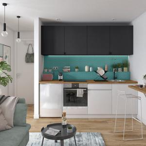 Costado mueble de cocina delinia id blanco 183.6 x 76.8 cm