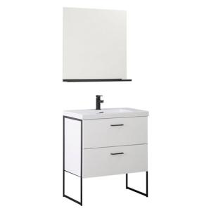 Mueble de baño con lavabo tecnic blanco 80x45 cm