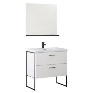 Mueble de baño con lavabo tecnic blanco 100x45 cm