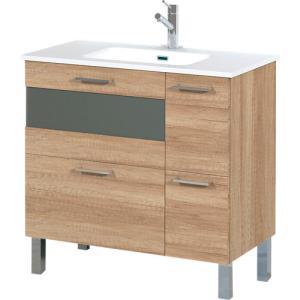 Mueble de baño con lavabo max olmo 70x48 cm