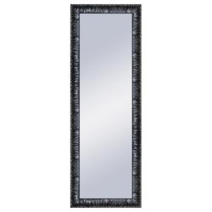 Espejo enmarcado rectangular elvis lacado negro 154 x 54 cm