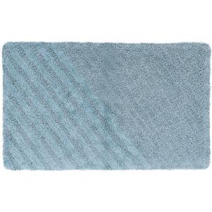 Alfombra de baño rectangular remix 50x80 cm azul