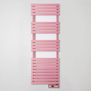 Radiador toallero eléctrico rointe design light pink 600w