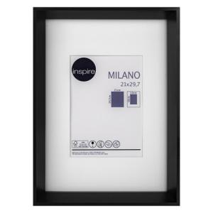 Marco milano black negro 21 x 29.7 cm inspire