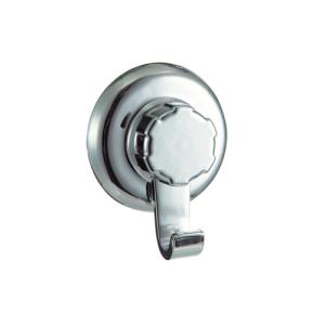 Percha de baño best lock gris / plata brillante