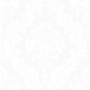 Papel pintado vinílico arabesco 2786 blanco