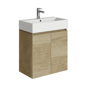 Mueble de baño con lavabo espacio l olmo 60x35 cm