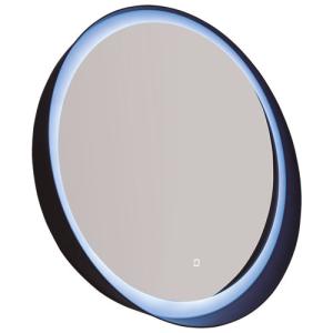 Espejo de baño con luz led round táctil 60x60 cm