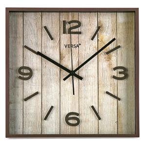Reloj de cocina a pared redondo gris QUO de 28 cm