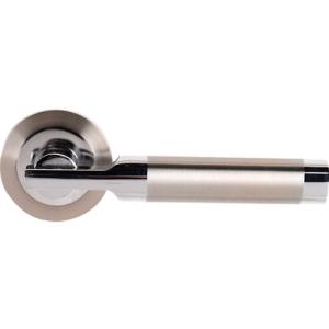 Roseta aluminio para puerta cracovia ø5,2 cm