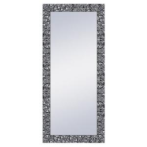 Espejo enmarcado rectangular jovi xxl plata 178 x 78 cm