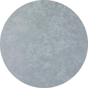 Alfombra interior/exterior pvc teplon jacquard gris redonda…