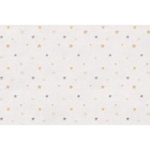 Alfombra interior/exterior pvc stars beige rectangular 120x…