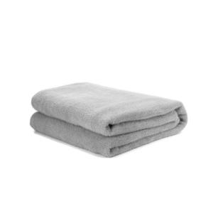 Manta lana gris 100 % poliéster de 170x130 cm