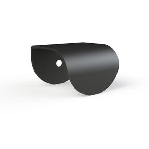 Tirador de metal negro kub de 3.5x mm