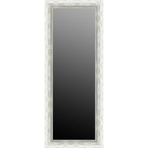 Espejo enmarcado xxl alhambra blanco y plata 170 x 70 cm
