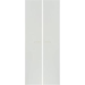 Pack 2 puertas abatibles armario tokyo blanco 30x240x1,6cm