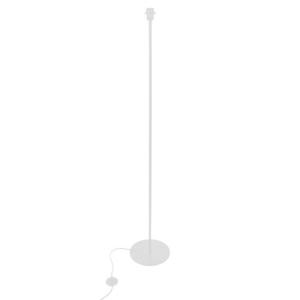Lámpara de pie evan e27 metal blanco 146 cm de alto