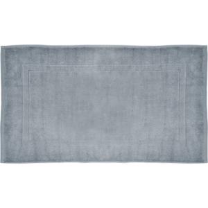 Alfombra de baño rectangular terry 50x80 cm gris