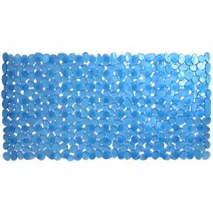 Alfombra de baño cuadrada marelia 33x72 cm azul