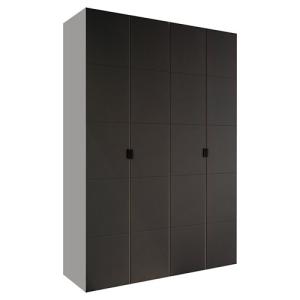 Armario ropero puerta abatible spaceo home lucerna gris 160…