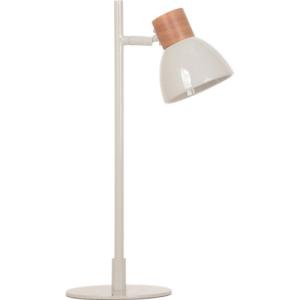 Lámpara de mesa wilma blanco crudo/madera