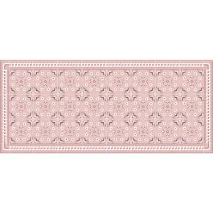 Alfombra pie de cama pvc giana rosa rosa rectangular 48x110…