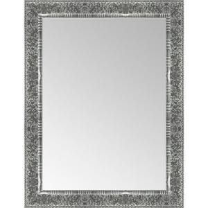 Espejo enmarcado rectangular roma plata 86 x 66 cm